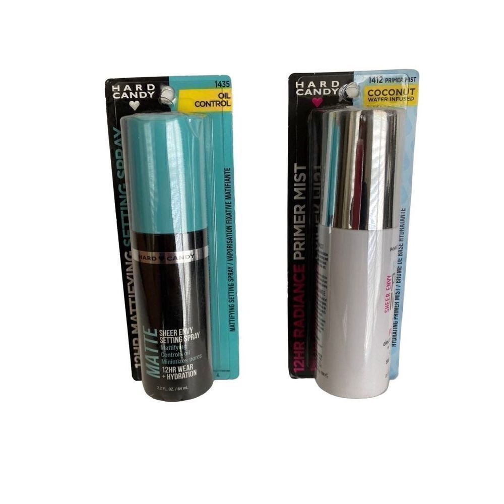Hard Candy Primer mist & matte setting spray bundle